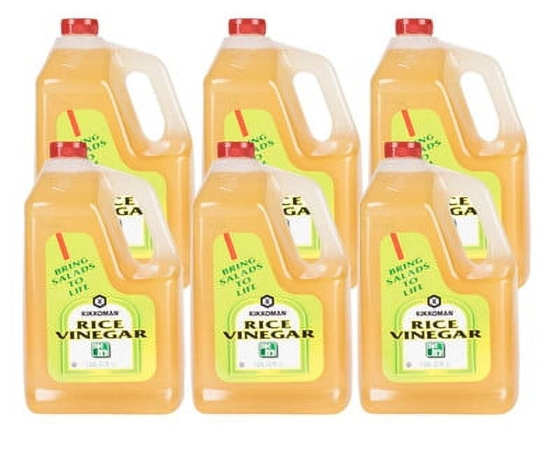 Kikkoman 1 Gallon Rice Vinegar 4/Case Essential Ingredient for