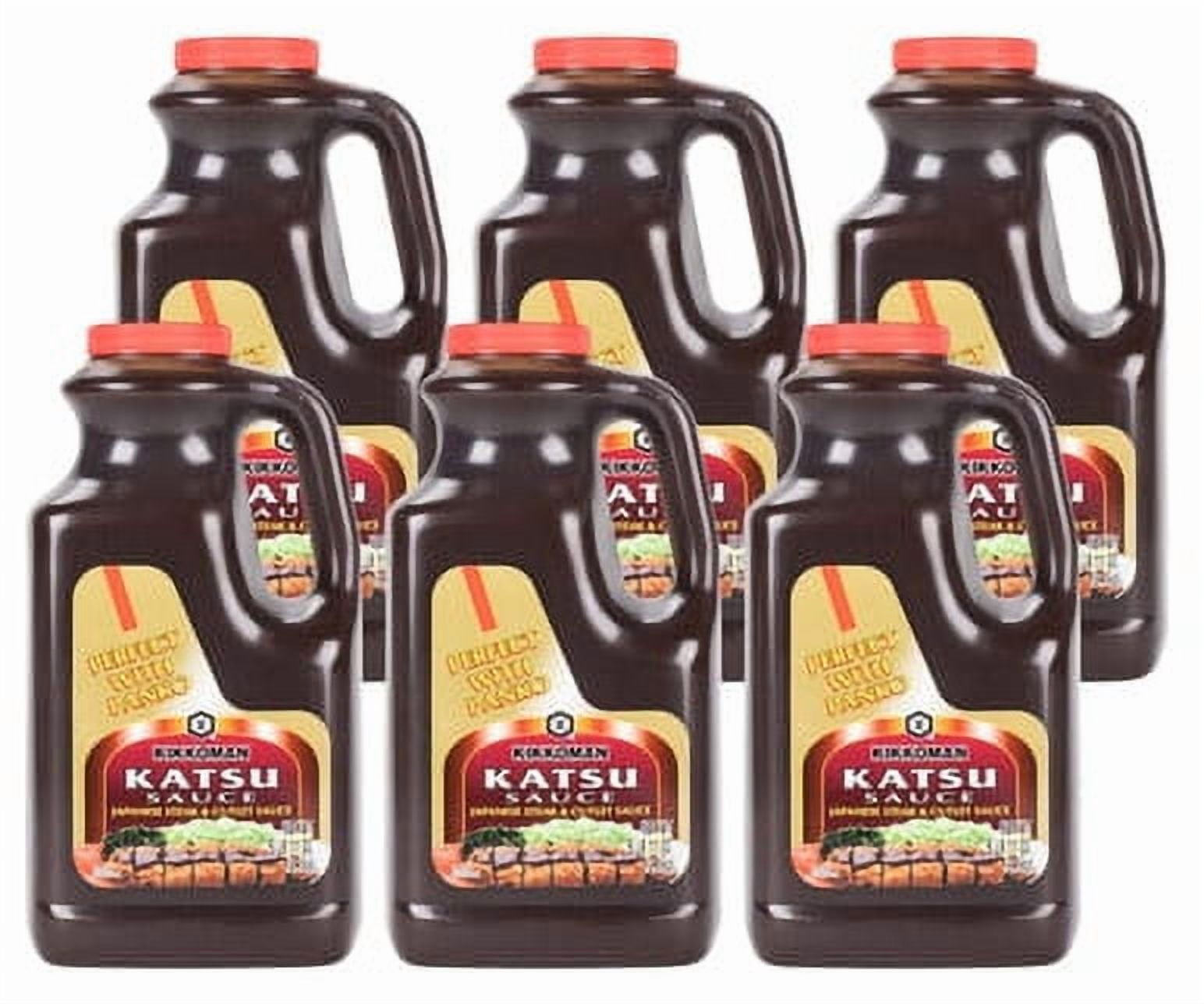 Kikkoman 4.7 lb. Katsu Sauce - 6/Case - Elevate Your Dishes with Authentic Japanese Flavors