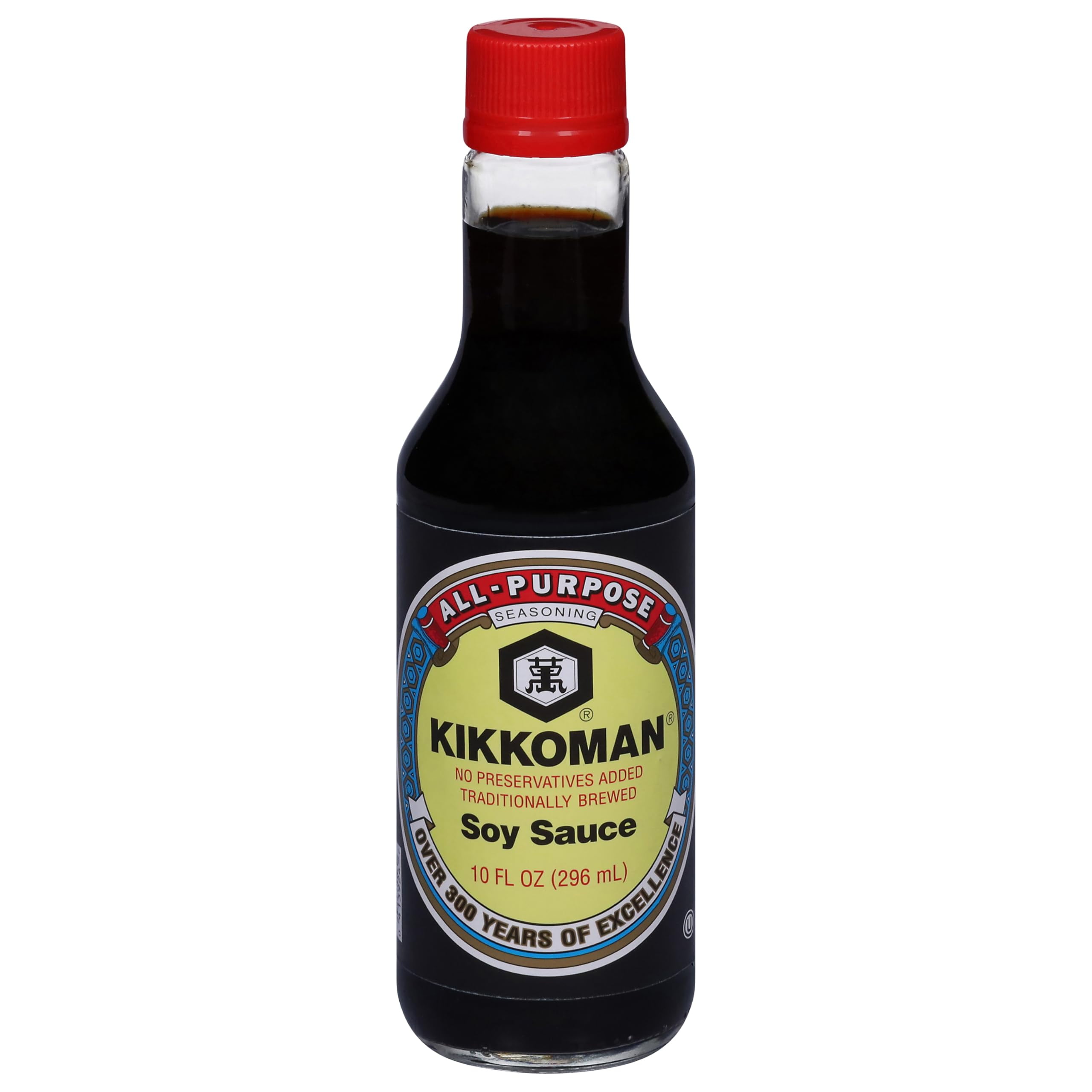 Kikkoman All-Purpose Seasoning Naturally Brewed Soy Sauce, 10 Ounce H1