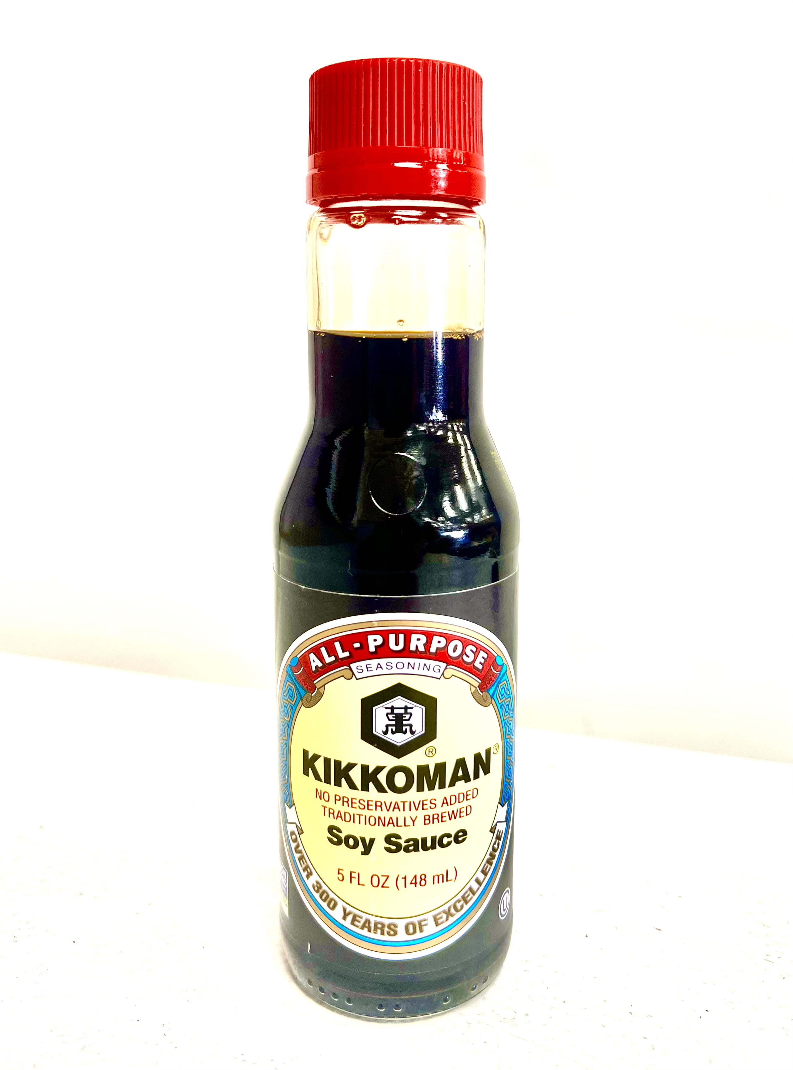 Kikkoman All Purpose Seasoning Soy Sauce 5 OZ No Preservatives Added