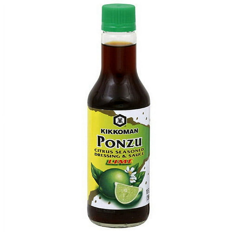 Kikkoman Citrus Seasoned Ponzu Lime Dressing & Sauce, 10 oz (Pack
