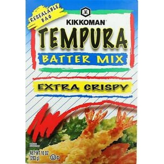 Kikkoman Extra Crispy Tempura Batter Mix - Kosher - 10 oz (Pack of 3)