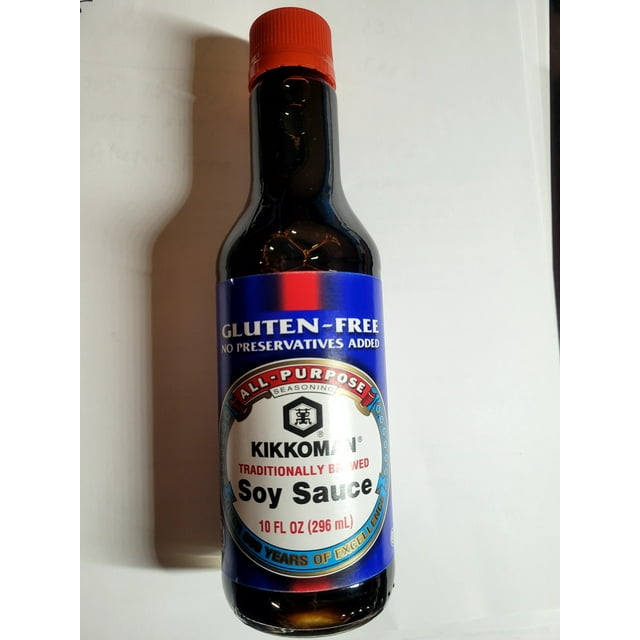 Kikkoman GlutenFree Soy Sauce, 10 fl oz, (Pack of 6)
