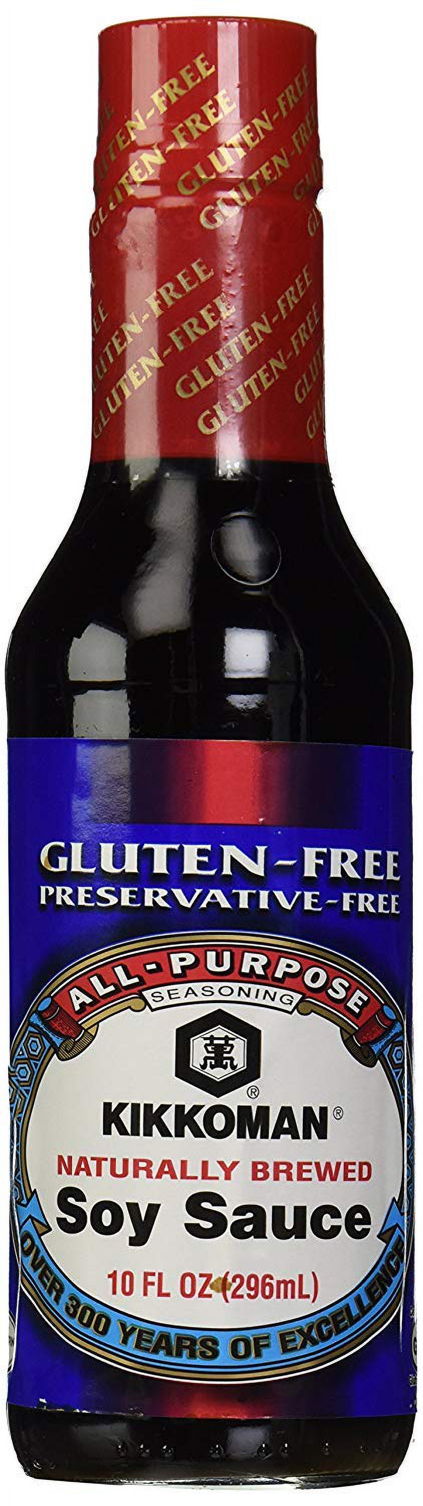 Kikkoman Gluten-Free Soy Sauce, 10 oz - image 1 of 6