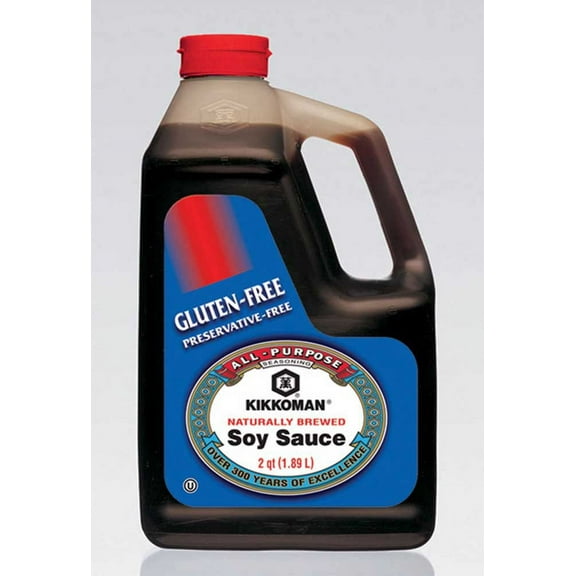 Kikkoman Gluten Free Soy Sauce, 2 Quart -- 6 per case.
