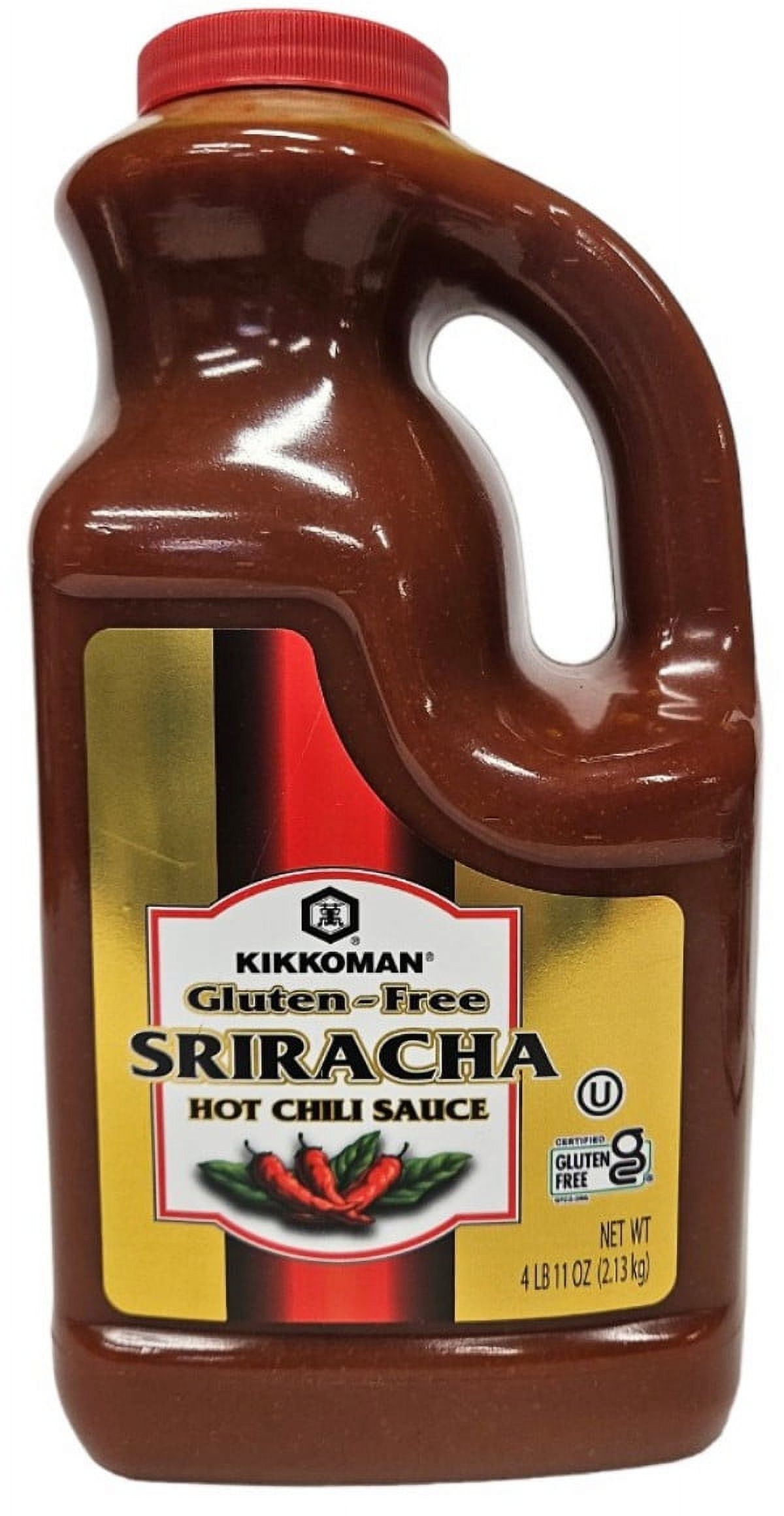Kikkoman GlutenFree Sriracha Hot Chili Sauce, 4 LB 11oz