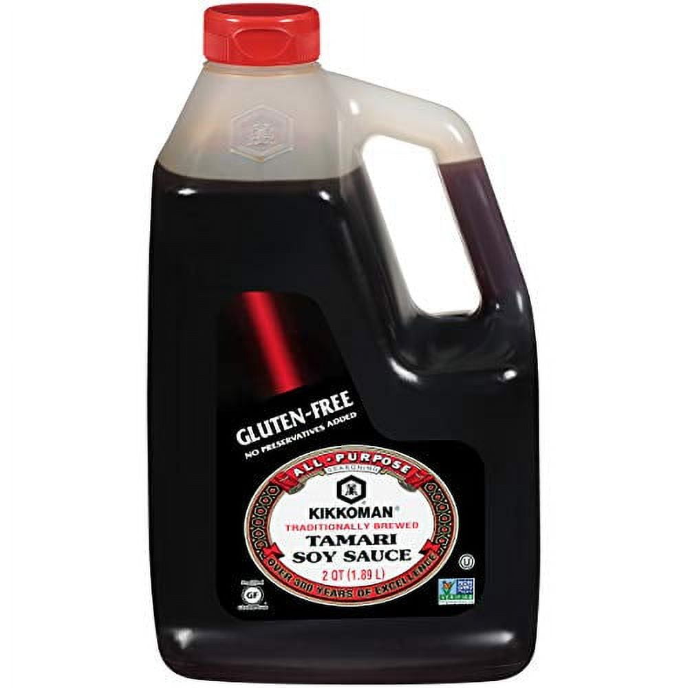 Kikkoman Gluten-Free Tamari Soy Sauce, 1/2 Gallon