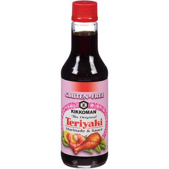 Kikkoman Gluten-Free Teriyaki Marinade & Sauce, 10 fl oz, (Pack of 12)