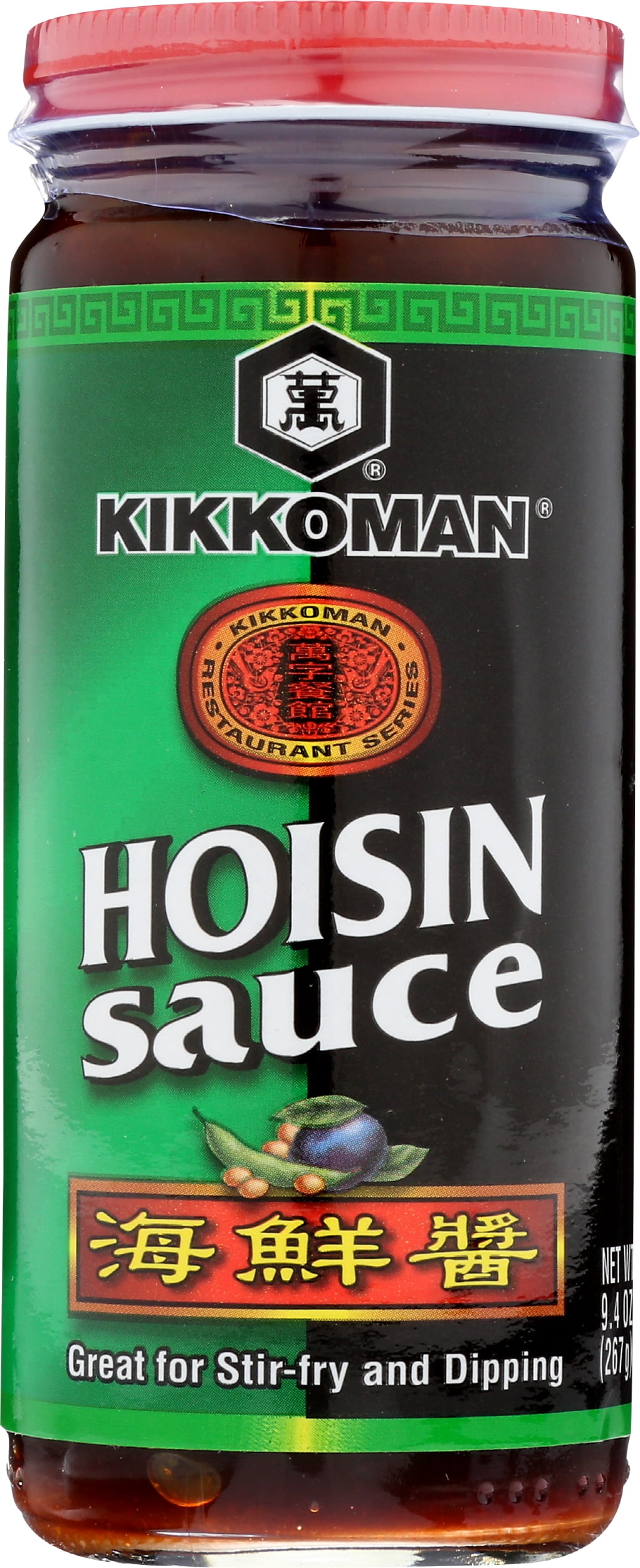 Pack of 12, Kikkoman Hoisin Sauce, 9.4 oz