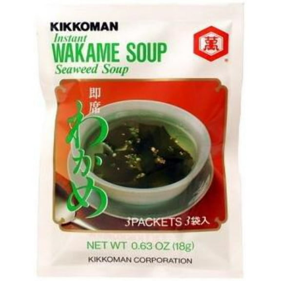 Kikkoman Instant Miso Instant Soup Mix, Wakake, 1.05 Ounce