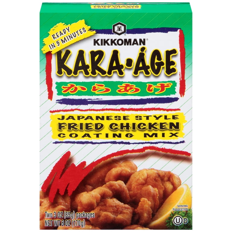 Kikkoman Certified Kosher Kara‑Age Soy‑Ginger Coating Mix, 6 oz