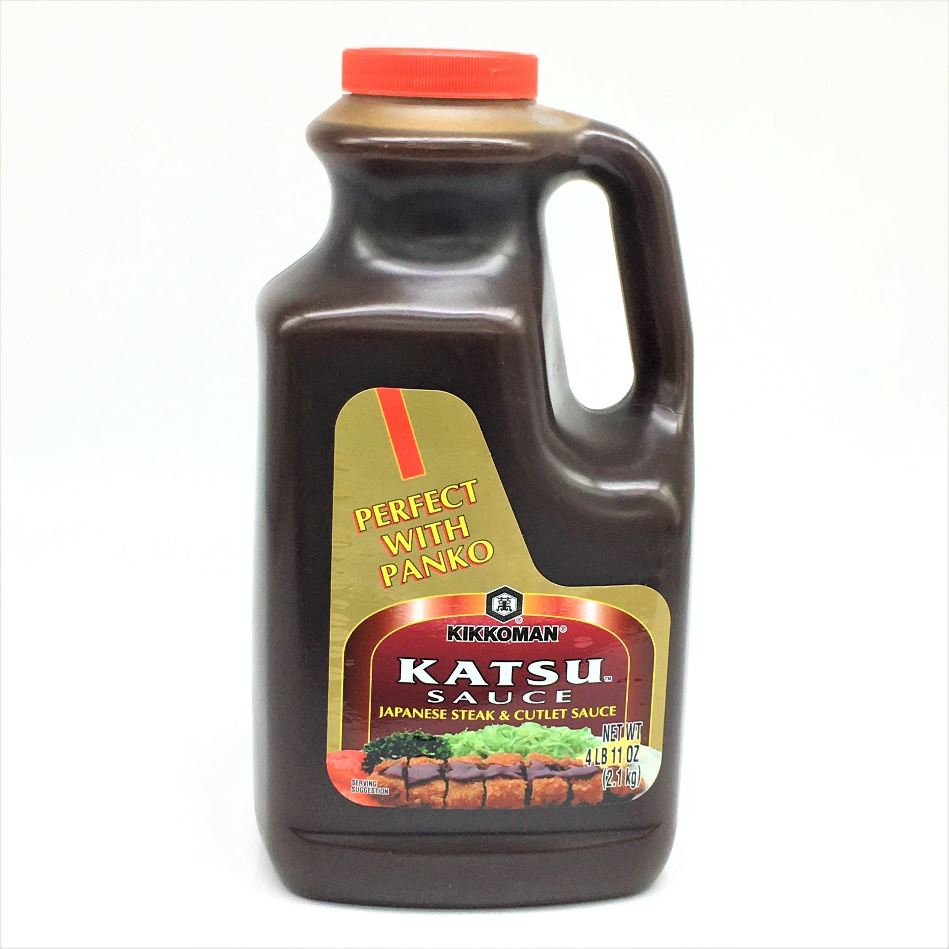 Kikkoman Tonkatsu Katsu Japanese Steak and Cutlet Sauce, 4 lb 11 oz