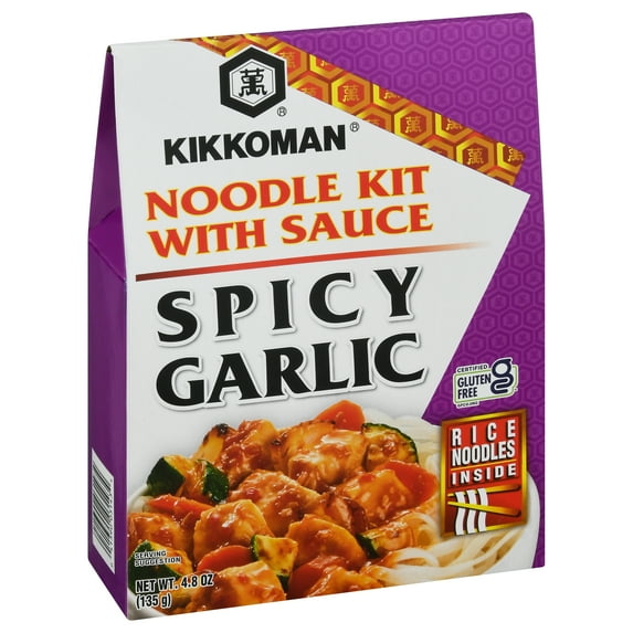 Kikkoman Kit Noodle Spicy Garlic 4.8 oz (Pack Of 12)