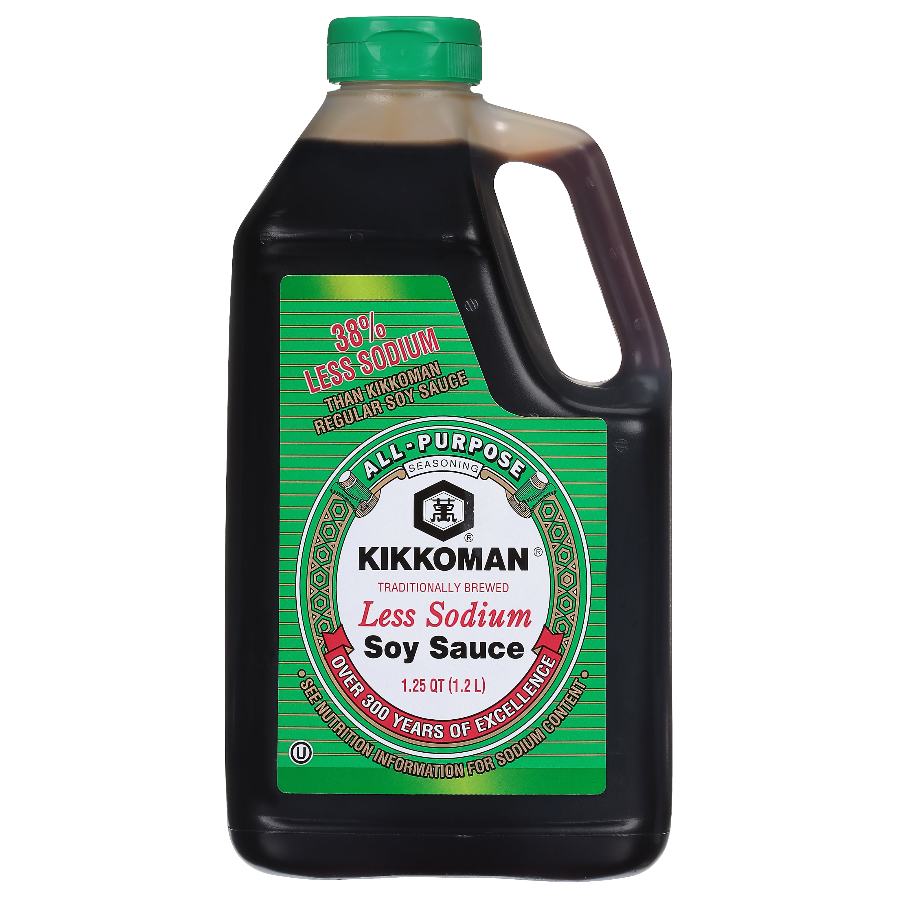 Kikkoman Less Sodium Soy Sauce, 40 oz