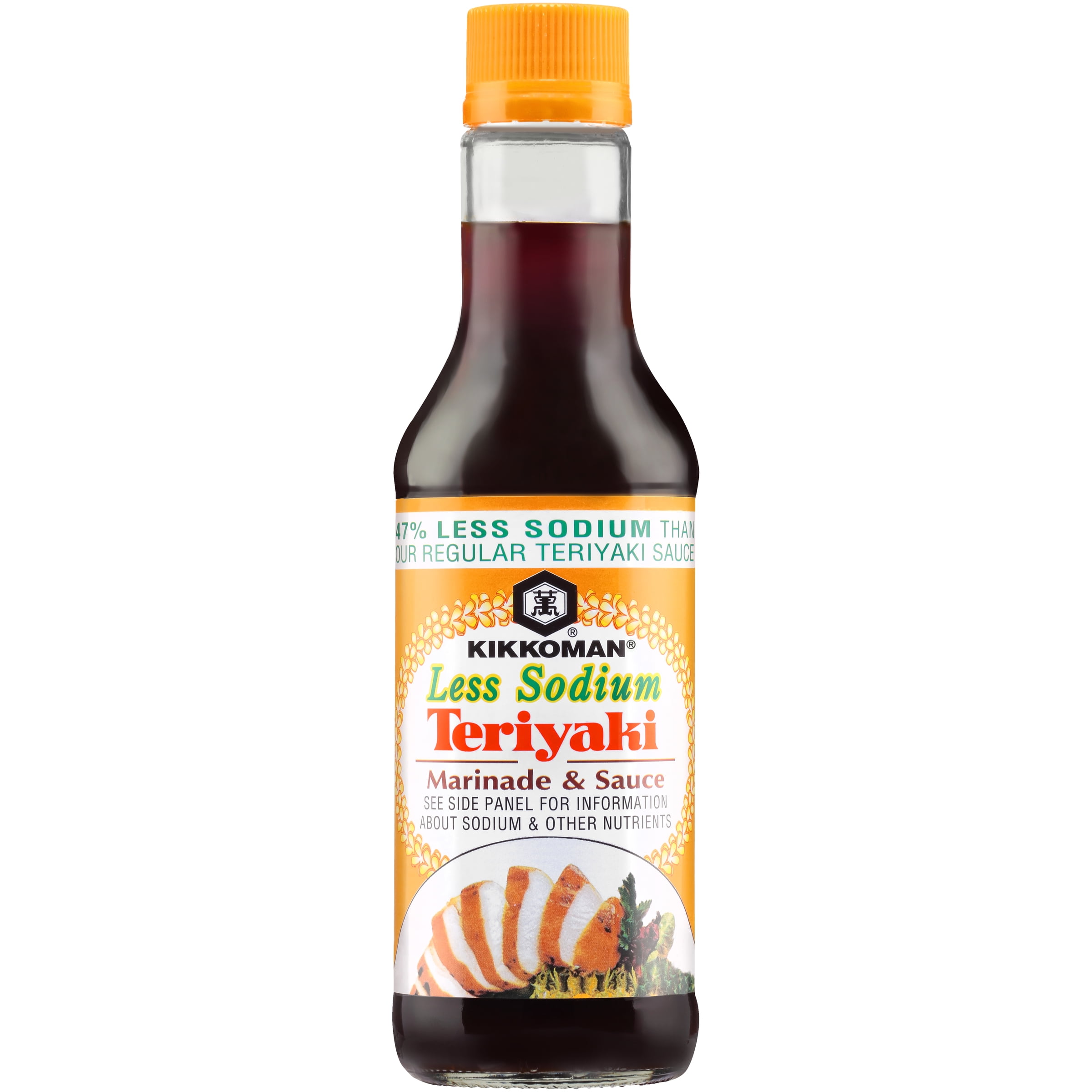 Kikkoman Less Sodium Teriyaki Marinade & Sauce, 10.0 FL OZ