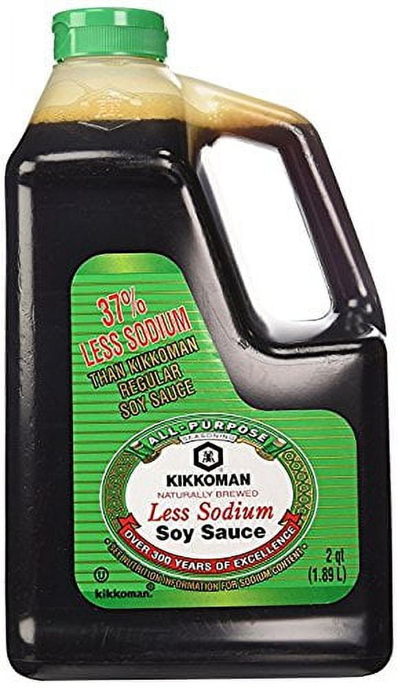Kikkoman Lite Soy Sauce, 64Ounce Bottle