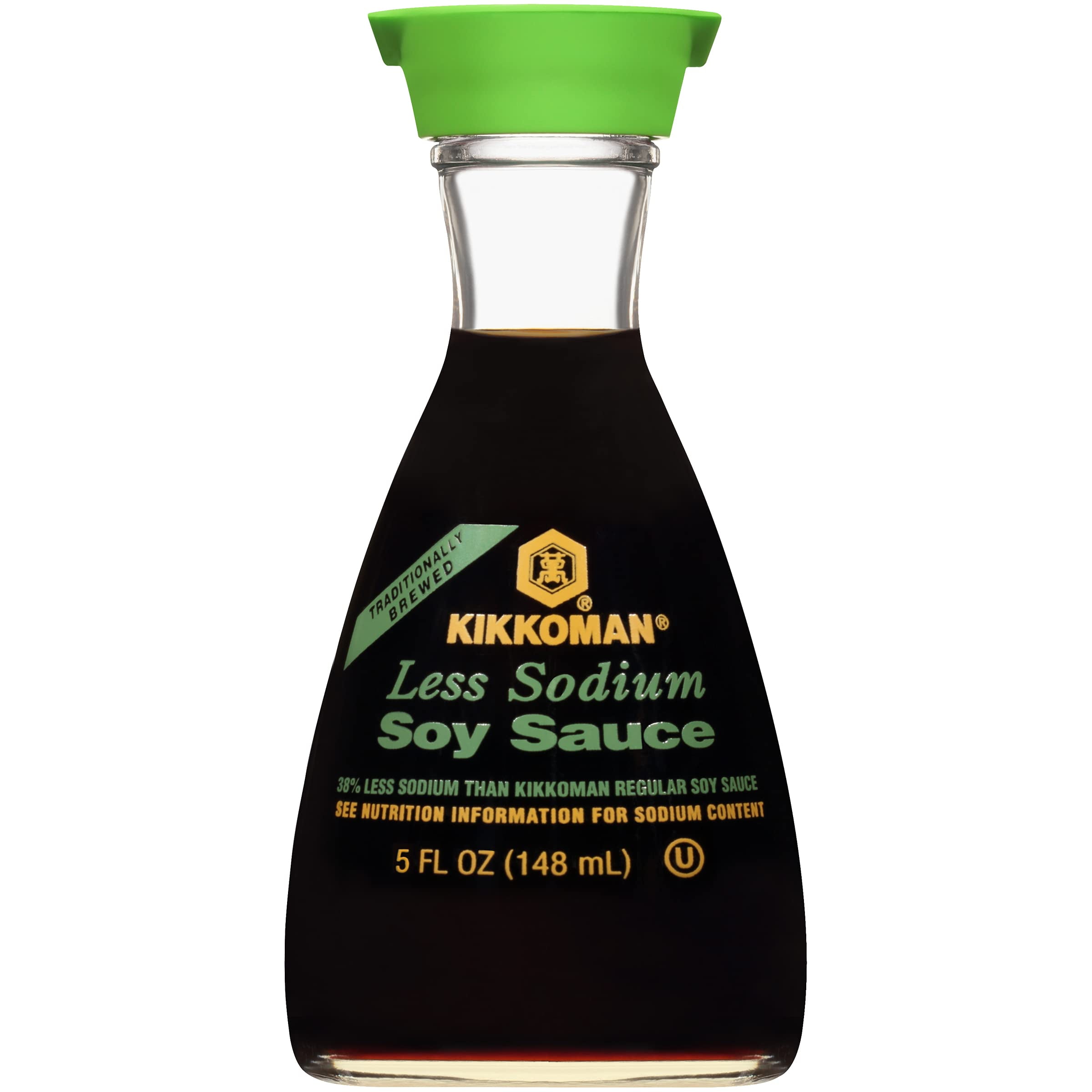 Kikkoman Lite Soy Sauce, Cruet, 5 Oz