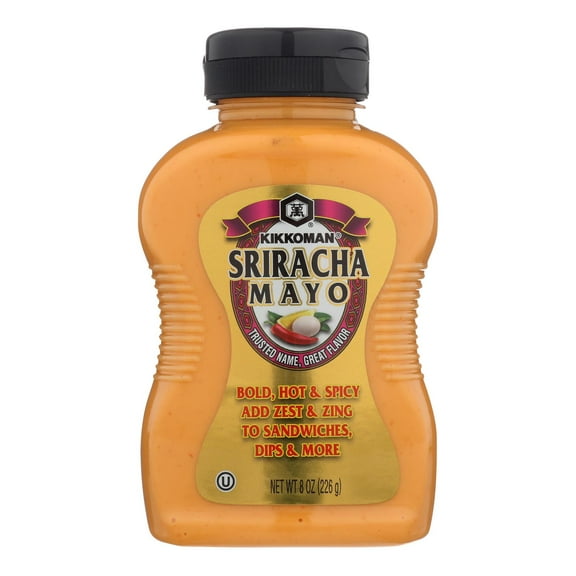 Kikkoman Mayonnaise Sriracha 8.5 oz (Pack Of 9)
