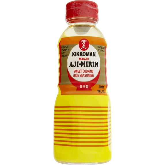 Kikkoman Mirin Sweet Cooking Rice Seasoning 10 fl oz Bottle, Gluten-Free