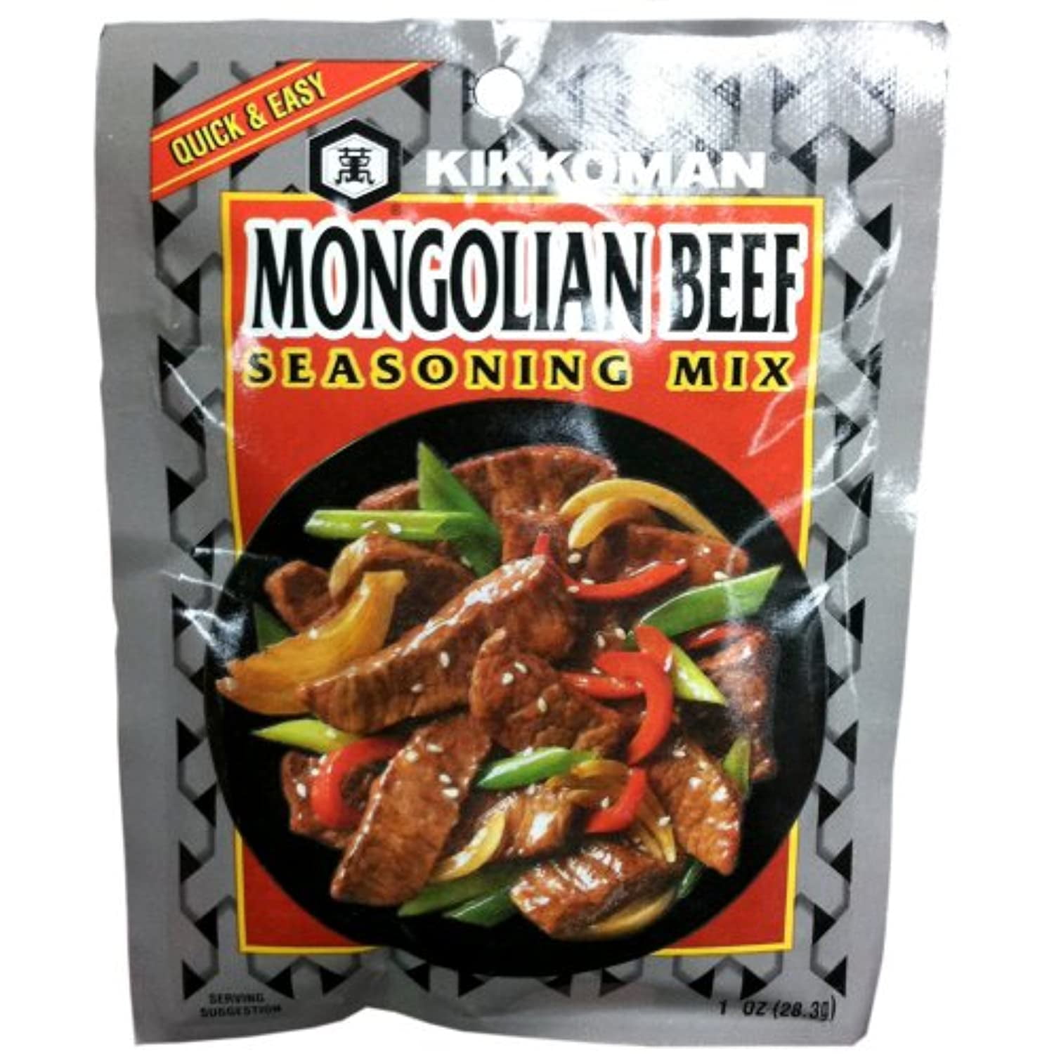 Kikkoman Mongolian Beef Seasoning Mix 1Oz (6 Pack)