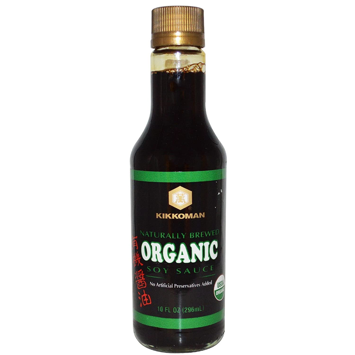 Kikkoman Organic Soy Sauce - 10 fl oz Pack of 3