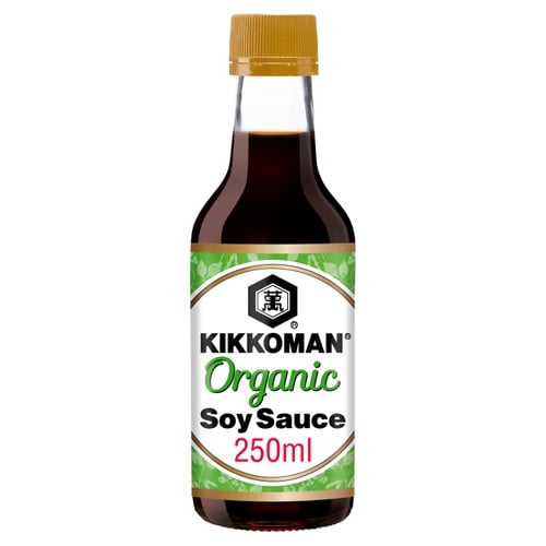 Kikkoman Organic Soy Sauce 250ml, British Import (Pack of 2)