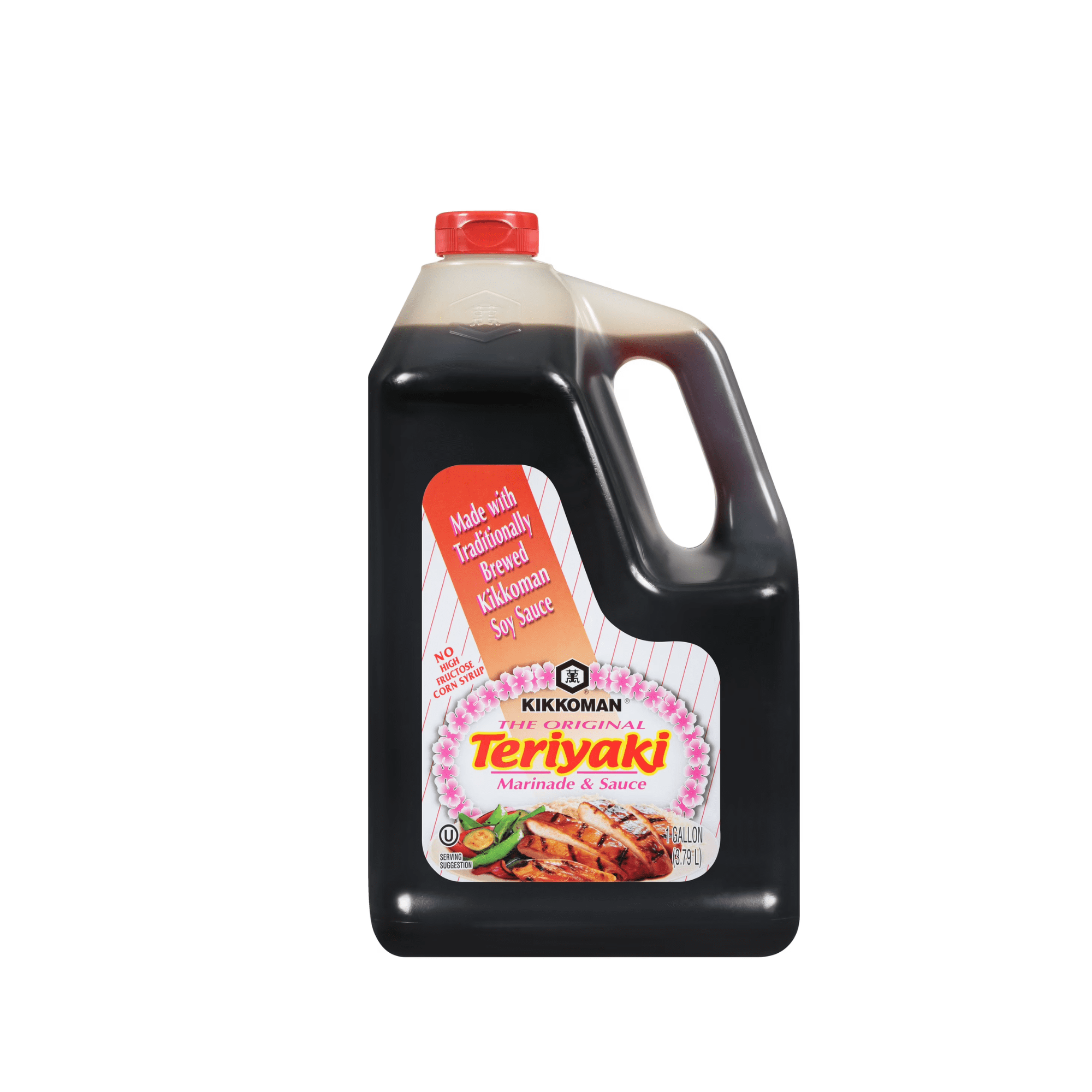 Kikkoman Original Teriyaki Marinade & Sauce, 1 Gallon (128 fl oz), Foodservice Jug