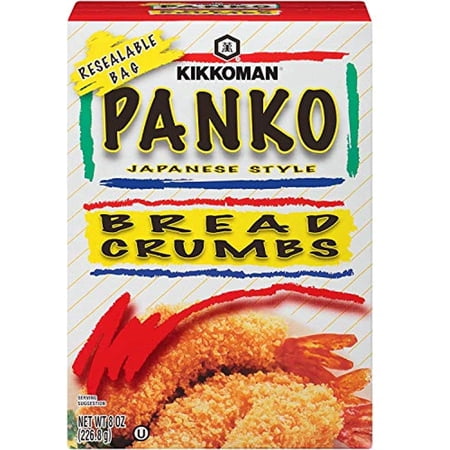 Kikkoman Panko Bread Crumbs, 8Oz Box (6 Pack)