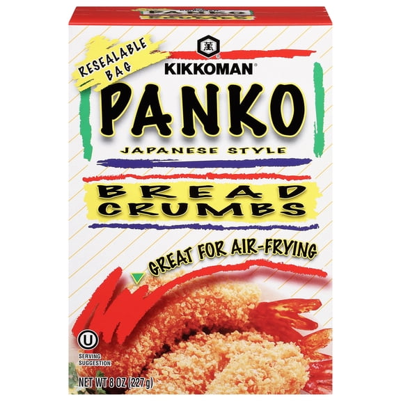 Kikkoman Panko Japanese Style Breadcrumbs, 8 oz Box