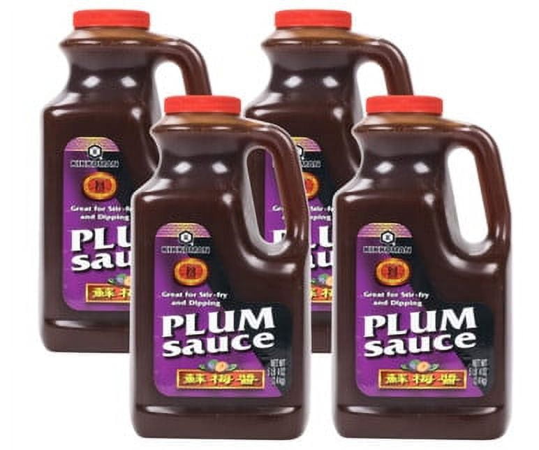 Kikkoman Plum Sauce 5 lb. Container 4/Case Sweet and Tangy Delight
