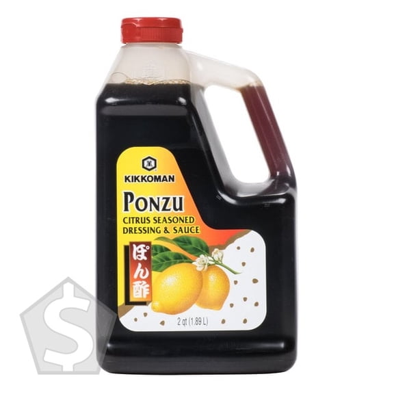 Kikkoman Ponzu Citrus Seasoned Dressing .5 Gallon Container - 6/Case