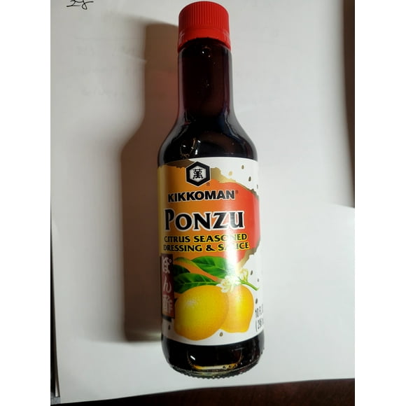 Kikkoman Ponzu Citrus Seasoned Dressing Sauce, 10 oz (Pack of 6)