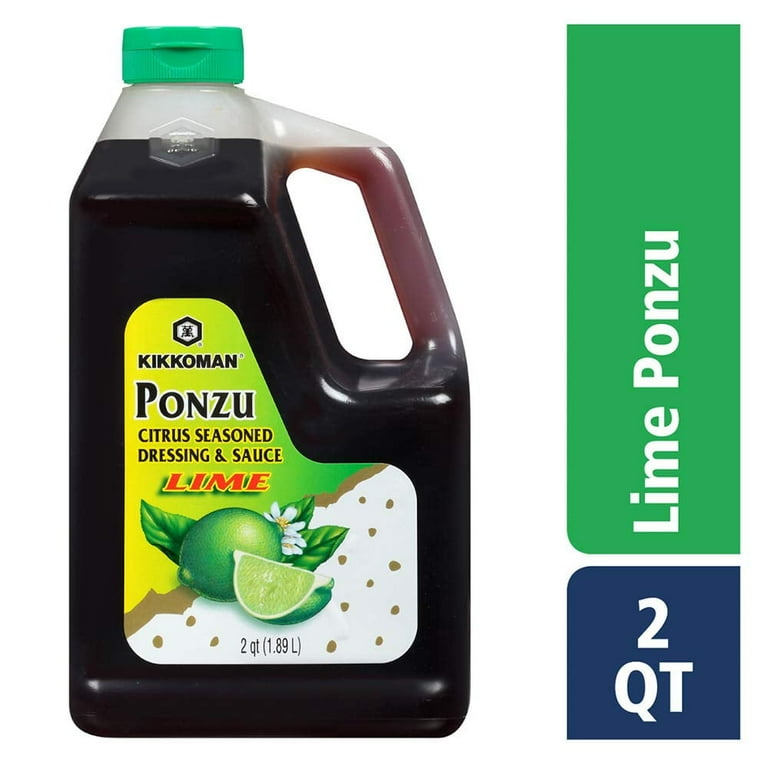 こ柚子✡️(tama) Kikkoman Citrus Seasoned Ponzu Lime Dressing & Sauce, 10 oz (Pack
