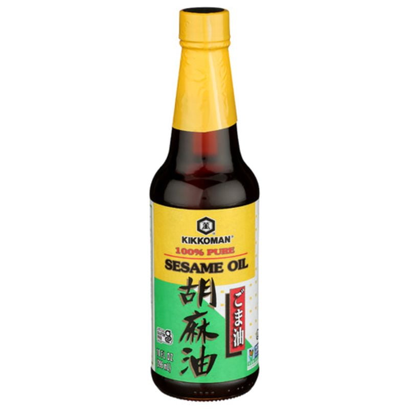 Kikkoman Sesame Oil 10 fl oz Pack of 4