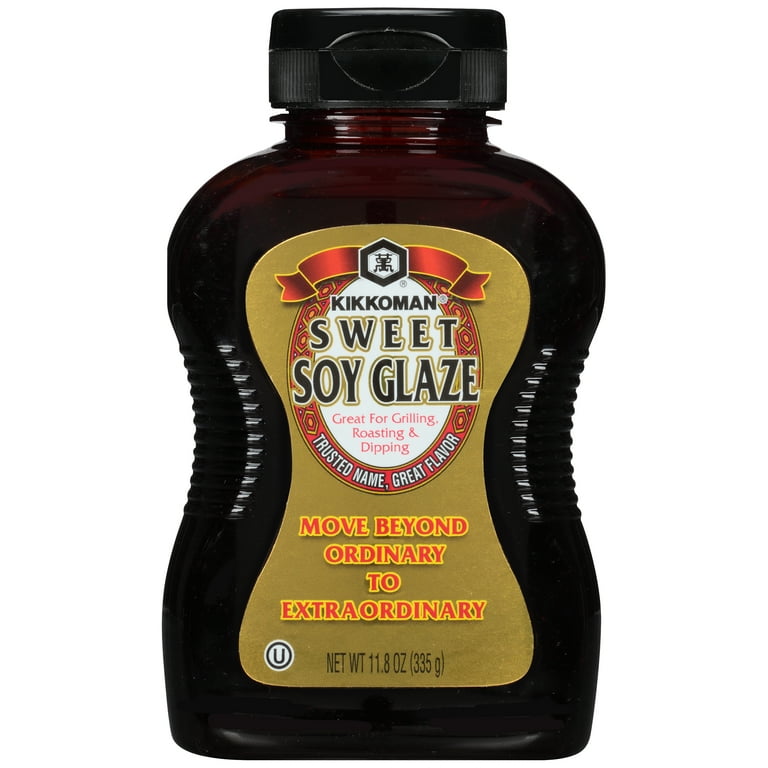 Kikkoman Naturally Brewed Soy Sauce Glaze, 11.8 Fz - Walmart.com