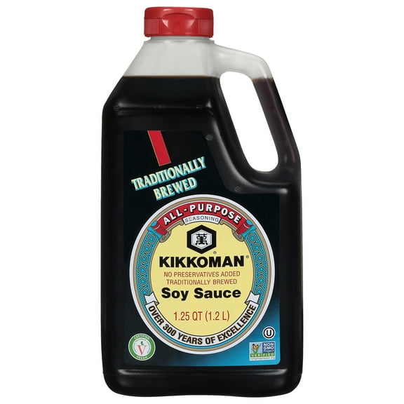 Kikkoman Soy Sauce, 40 oz
