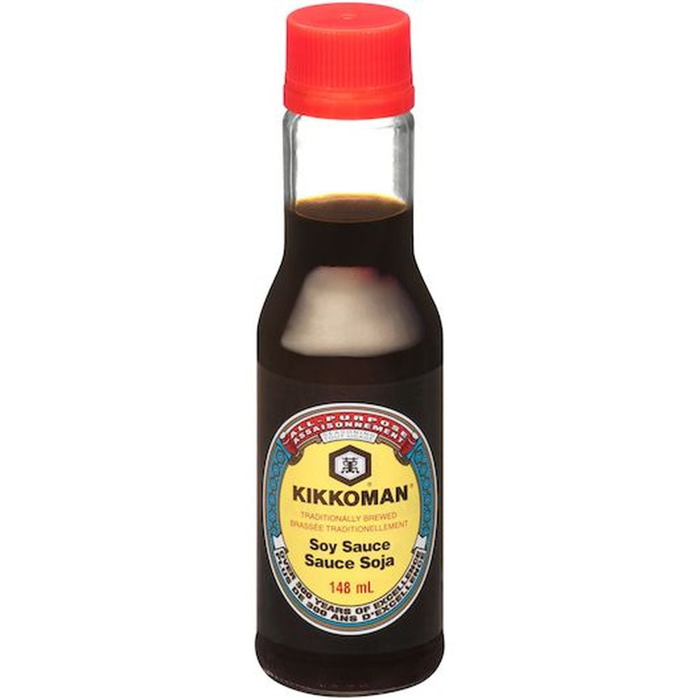 Kikkoman Soy Sauce, 5 Fluid Ounce -- 12 per Case.