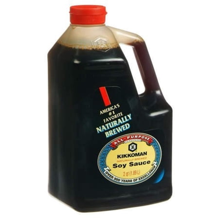 Kikkoman Soy Sauce, 64 Fl Oz (Pack Of 1)