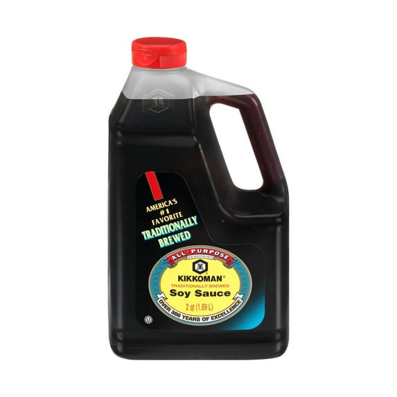 Kikkoman Soy Sauce, 64 oz.