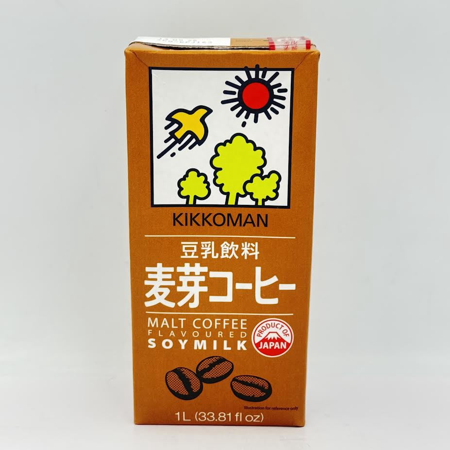 Kikkoman, Soy Milk, Malt Coffee Flavoured, 1L, Product Of Japan