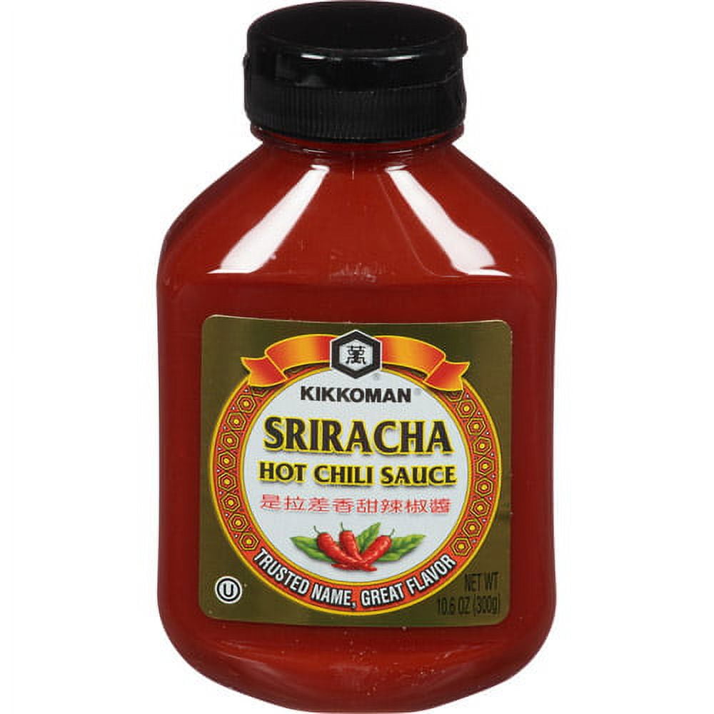 Kikkoman Sriracha Hot Chili Sauce, 10.6 oz, (Pack of 9)