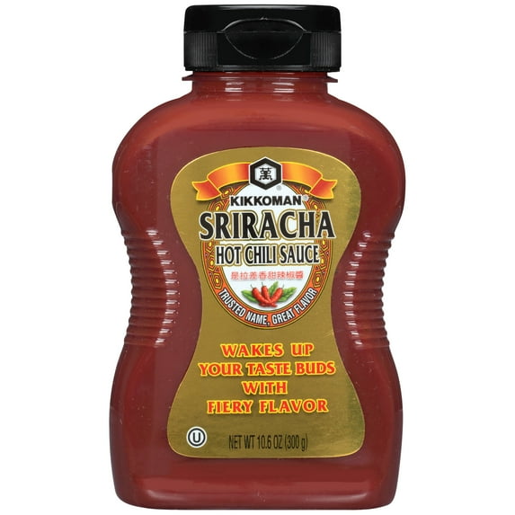 Kikkoman Sriracha Hot Chili Sauce, 10.6 oz