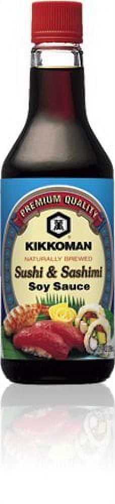 Kikkoman Sushi & Sashimi Soy Sauce Bottle, 10 Fl Oz (Pack Of 3)