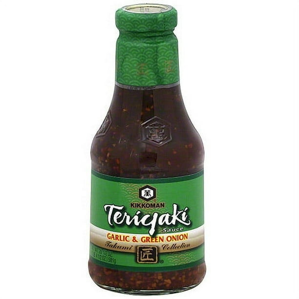 Kikkoman Takumi Collection Garlic & Green Onion Teriyaki Sauce, 20.5 oz