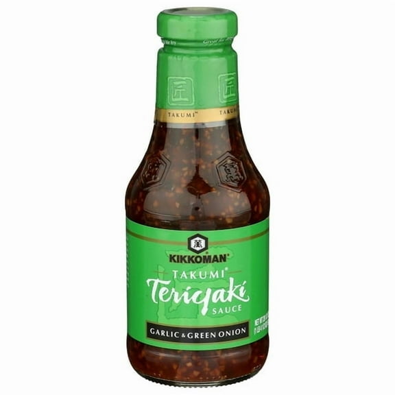Kikkoman Takumi Garlic and Green Onion Teriyaki Sauce, 20.5 oz, 1 Count Bottle (Pack of 2)
