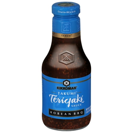 Kikkoman Takumi Korean BBQ Sauce, 21.25 oz, Glass Bottle