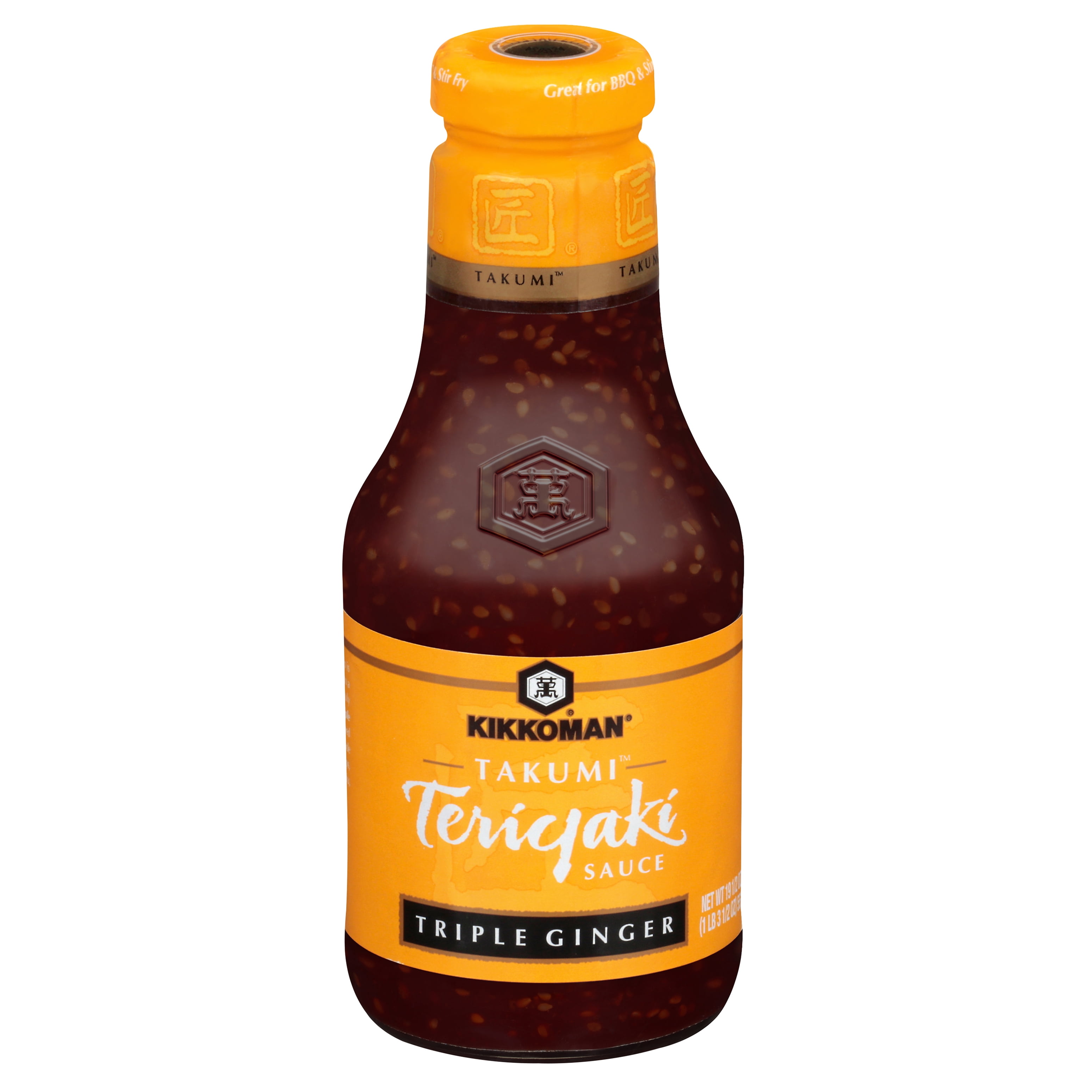 Kikkoman Takumi Triple Ginger Teriyaki Sauce, Sweet Asian Soy