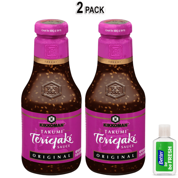 Kikkoman Teriyaki BBQ Original Sauce, 20.5 oz Glass