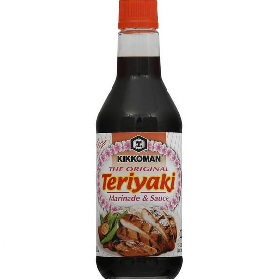 Kikkoman Teriyaki Marinade & Sauce 15 oz (Pack of 4)
