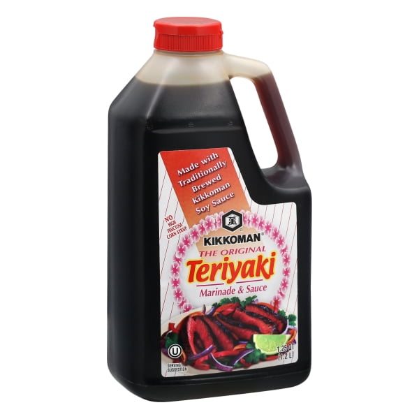Kikkoman Teriyaki Marinade & Sauce, 40 Oz (1.25 Qt)